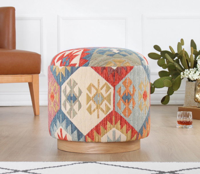 Atelier Del Sofa Ferruz Pouf Multicolor